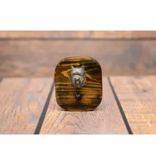 Cairn Terrier II wieszak drewniany pojedynczy Art-Dog