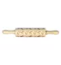 Bullmastiff - rolling pin for dough with a dog, patterned rolling pin for ceramics, a gift for a cook from the Art-Dog brand