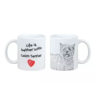 Cairn Terrier - Tasse mit Hund, Tasse mit Bild, personalisiertes Geschenk der Marke Art-Dog
