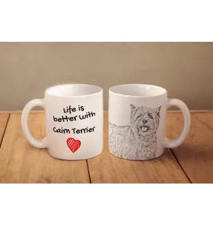 Cairn Terrier - tasse avec chien, tasse avec photo, cadeau personnalisé de la marque Art-Dog