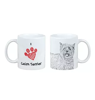 Cairn Terrier - tasse avec chien, une tasse adorable avec une illustration, un cadeau avec votre photo de la marque Art-Dog