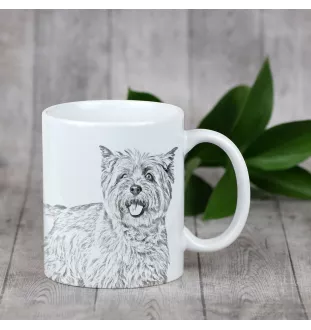 Cairn Terrier - tasse avec chien, une tasse adorable avec une illustration, un cadeau avec votre photo de la marque Art-Dog