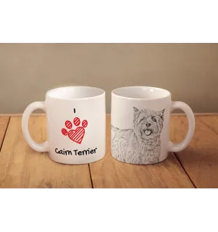 Cairn Terrier - Tasse mit Hund, entzückende Tasse mit Grafik, Geschenk mit Ihrem Foto von der Marke Art-Dog