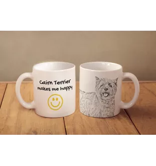 Cairn Terrier kubek z psem Makes me happy Art-Dog