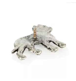 Cane Corso, Chien De Cour Italien I  - Broche chien argentée, épingle élégante, décoration de revers de veste par la marque Art-Dog
