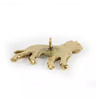 Cane Corso, Italian Cane Corso I - Dog brooch in decorative box, elegant gold-plated pin, Art-Dog brand jacket pin