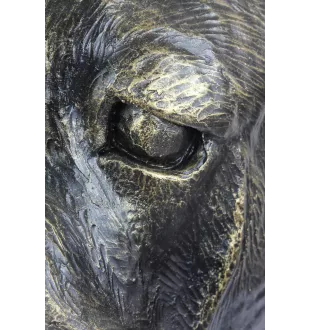 Cane Corso, Italienischer Corso-Hund, Cane di Macellaio - Hundebüste, großer Hundekopf für den Garten, einzigartige Wohnzimmerdekoration der Marke Art-Dog