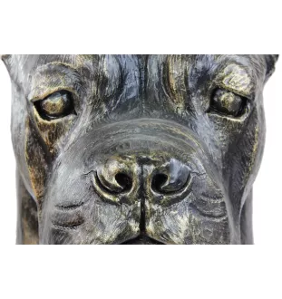 Cane Corso, Italian Cane Corso - urn for dog ashes, dog bust, large dog head for garden by Art-Dog