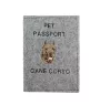 Cane Corso, Italienischer Corso-Hund, Cane di Macellaio - Hundepassetui, Dokumententasche, Geschenk für den Reisenden von der Marke Art-Dog