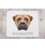 Bullmastiff podkładka geometryczny Art-Dog