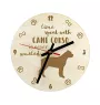 Cane Corso, Italian Cane Corso - clock with dog, wooden clock with engraving, personalised clock by Art-Dog