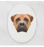 Bullmastiff płytka geometryczna Art-Dog