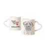 Bullmastiff - tasse avec chien, une tasse adorable avec une anse en forme de cœur, un cadeau universel de la marque Art-Dog