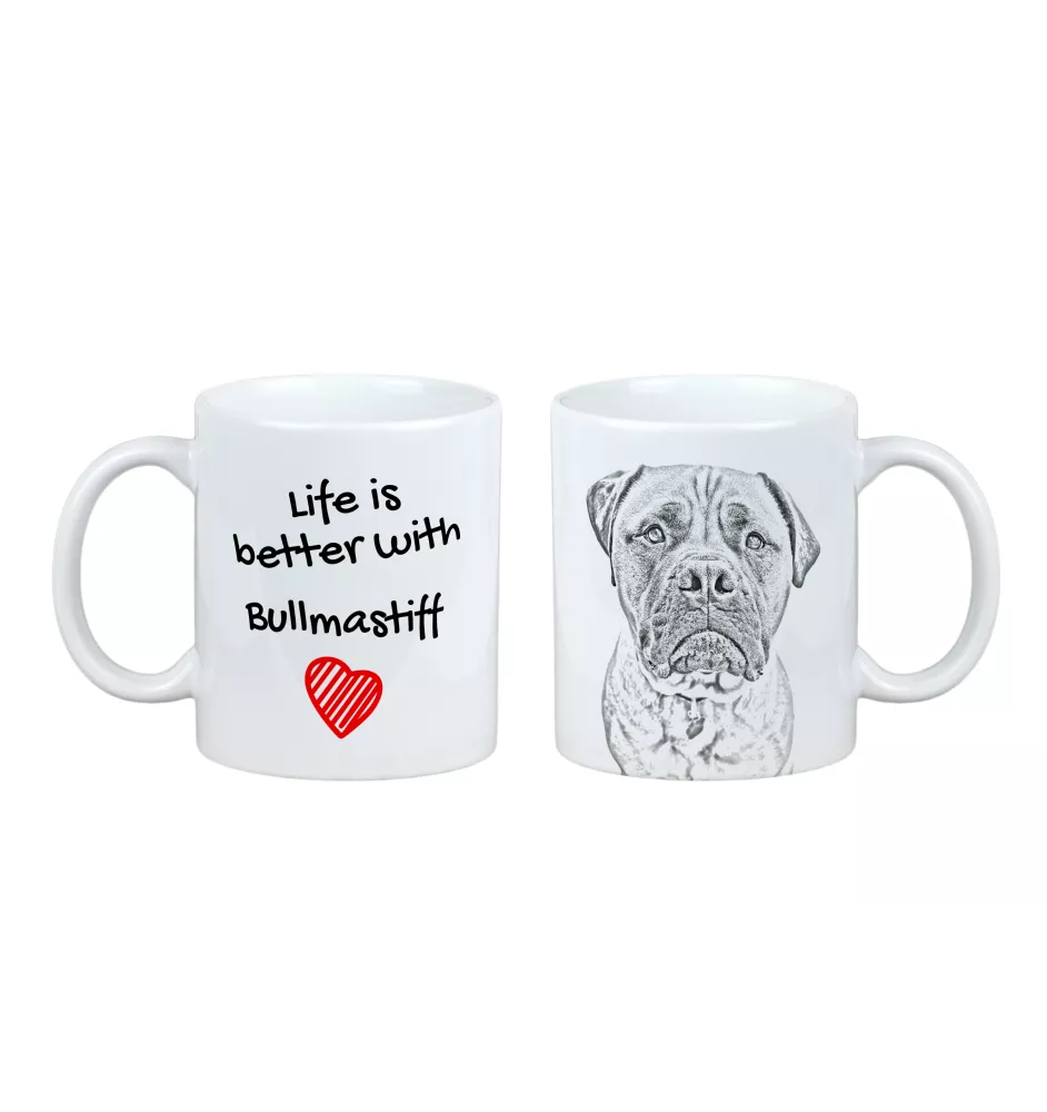 Bullmastiff - tasse avec chien, tasse avec photo, cadeau personnalisé de la marque Art-Dog