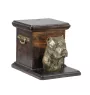Cane Corso, Italian Cane Corso - urn for dog ashes with a statuette, elegant urn for a dog, unique urn with a bust of a dog by Art-Dog brand