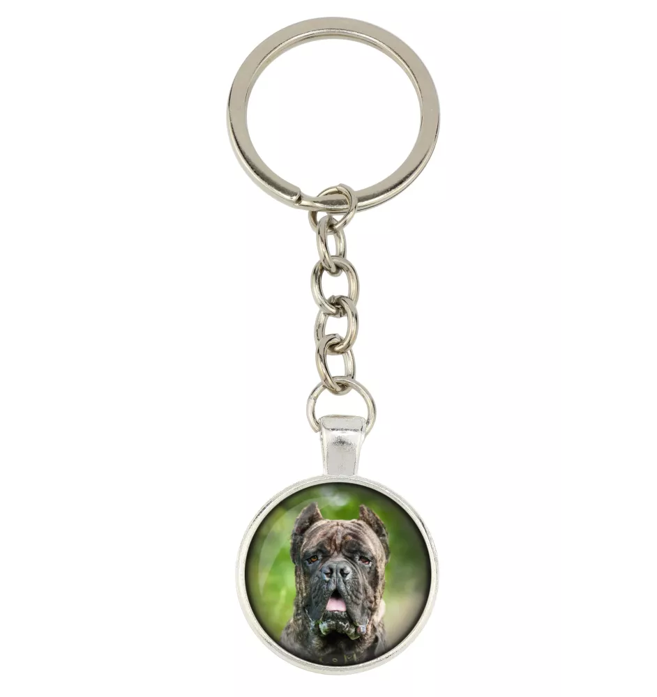 Cane Corso, Italienischer Corso-Hund, Cane di Macellaio - Schlüsselanhänger mit Ihrem Foto, Schlüsselanhänger, Taschenanhänger der Marke Art-Dog