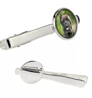 Cane Corso, Italian Cane Corso - tie clip in a box, stylish tie, personalized jewelry from the Art-Dog brand