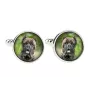 Cane Corso, Italian Cane Corso - cufflinks in a box, handmade jewelry, product of the Art-Dog brand