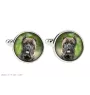 Cane Corso, Italian Cane Corso - cufflinks in a box, handmade jewelry, product of the Art-Dog brand