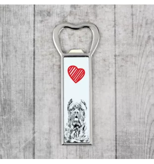 Cane Corso, Italian Cane Corso - bottle opener with a dog, personalized fridge opener, unique gift for a man by Art-Dog brand