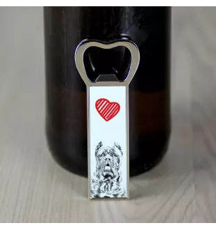 Cane Corso, Italienischer Corso-Hund, Cane di Macellaio - Flaschenöffner mit Hund, personalisierter Flaschenöffner für den Kühlschrank, ein einzigartiges Geschenk für Männer von der Marke Art-Dog