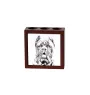 Cane Corso, Italian Cane Corso - pen holder with a dog, desk organizer with a print, personalized desk decoration from the Art-Dog brand.