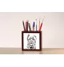 Cane Corso, Italienischer Corso-Hund, Cane di Macellaio - Stifthalter mit Hund, Schreibtischorganizer mit Aufdruck, personalisierte Schreibtischdekoration der Marke Art-Dog