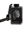 Cane Corso, Italienischer Corso-Hund, Cane di Macellaio - Schlüsselanhänger aus Kristall mit Hundefoto, beleuchteter Schlüsselanhänger, einzigartiges Geschenk der Marke Art-Dog