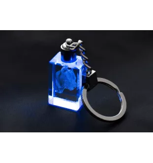 Cane Corso, Chien De Cour Italien - Porte-clés en cristal avec photo de chien, porte-clés lumineux, cadeau unique de la marque Art-Dog