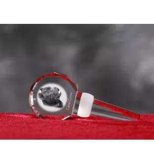 Cane Corso, Chien De Cour Italien - Bouchon de bouteille en cristal, bouchon de vin unique avec photo, cadeau personnalisé pour sommelier par la marque Art-Dog