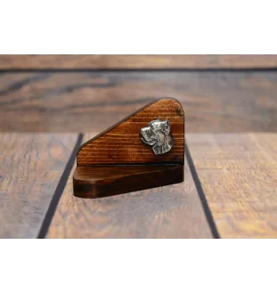 Cane Corso, Chien De Cour Italien - bougeoir en bois avec un chien, support pour bougie chauffe-plat, lieu de mémoire pour chien de la marque Art-Dog