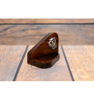 Cane Corso, Italian Cane Corso - wooden candle holder with a dog, tealight holder, a memorial place for a dog by Art-Dog brand