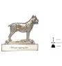 Cane Corso, Italian Cane Corso - address plaque with a dog, brass nameplate, personalized door sign with the brand name Art-Dog