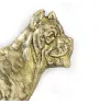 Cane Corso, Italian Cane Corso - a door sign with a dog, a brass welcome plaque, a unique sign with the inscription Welcome from the Art-Dog brand