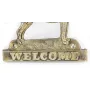 Cane Corso, Chien De Cour Italien - une plaque de porte avec un chien, une plaque de bienvenue en laiton, une enseigne exceptionnelle avec l'inscription Welcome de la marque Art-Dog