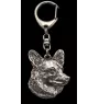 Cardigan Welsh Corgi - Versilberter Schlüsselanhänger mit Hund, Handtaschen-Dekoration, Rucksack-Anhänger der Marke Art-Dog
