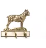 Cane Corso, Italienischer Corso-Hund, Cane di Macellaio - Schlüsselhalter mit Hund, Messinggriff für Hundezubehör, elegante Dekoration für den Flur der Marke Art-Dog