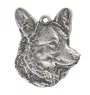 Cardigan Welsh Corgi - Versilberte Hund Anhänger, Handtasche Dekoration, Rucksack-Anhänger von Art-Dog Marke