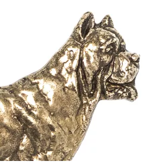 Cane Corso, Chien De Cour Italien - porte-clés avec chien, support en laiton pour accessoires pour chiens, élégante décoration pour le couloir de la marque Art-Dog