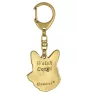 Cardigan Welsh Corgi - Vergoldeter Schlüsselanhänger mit Hund in Geschenkbox, Handtaschen-Dekoration, Luxus-Accessoire der Marke Art-Dog