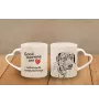 Catahoula Cur - cup with a dog, adorable cup with a heart-shaped handle, universal gift from the Art-Dog brand