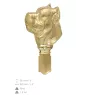 Cane Corso, Italienischer Corso-Hund, Cane di Macellaio - Brosche mit Clip, vergoldeter Startnummernhalter, elegante Hundeaustellungsnadel der Marke Art-Dog
