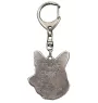 Cardigan Welsh Corgi - Silver-plated key ring with a dog in a gift box, handbag decoration, backpack pendant by Art-Dog brand