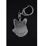 Cardigan Welsh Corgi - Silver-plated key ring with a dog in a gift box, handbag decoration, backpack pendant by Art-Dog brand