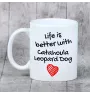 Catahoula Cur - Tasse mit Hund, Tasse mit Bild, personalisiertes Geschenk der Marke Art-Dog