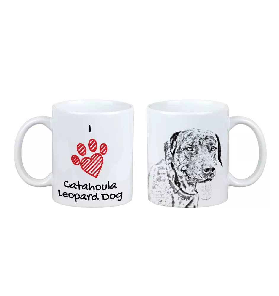 Catahoula Cur - Tasse mit Hund, entzückende Tasse mit Grafik, Geschenk mit Ihrem Foto von der Marke Art-Dog