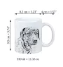 Catahoula Cur kubek z psem Makes me happy Art-Dog
