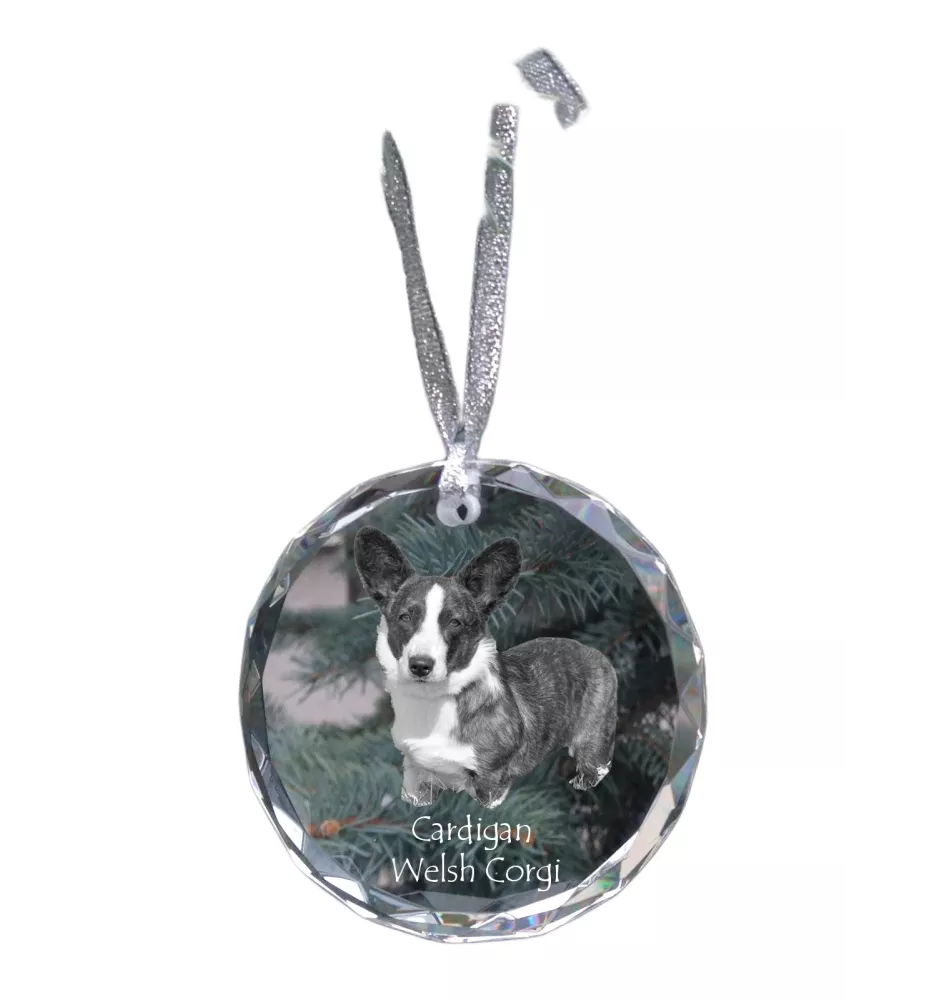 Cardigan Welsh Corgi I medal kryształowy z psem Art-Dog