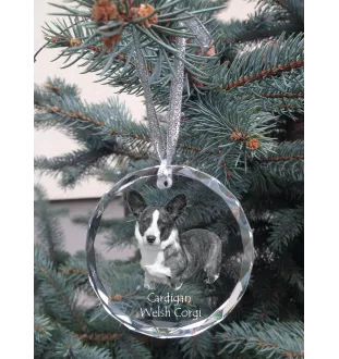 Cardigan Welsh Corgi I medal kryształowy z psem Art-Dog