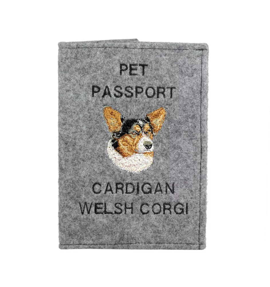 Cardigan Welsh Corgi etui na paszport Art-Dog